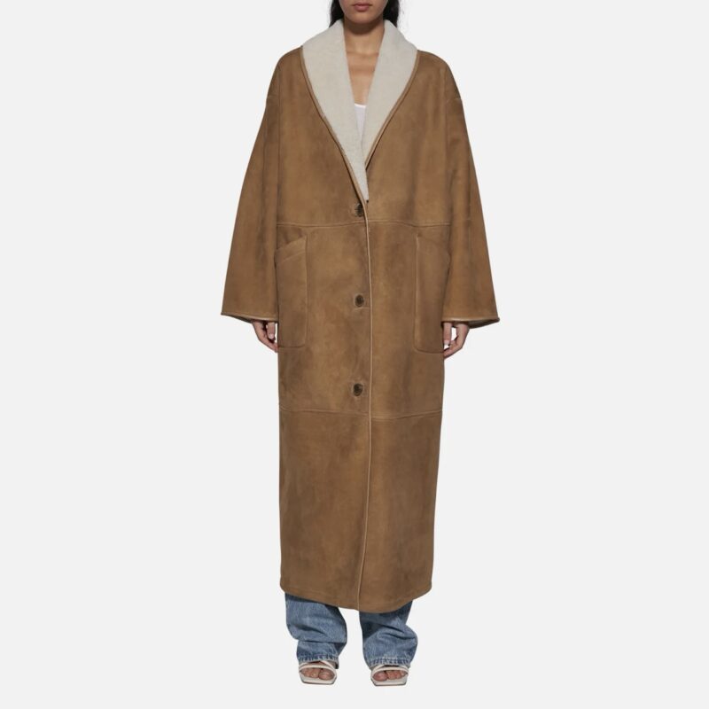 COAT IN SHEARLING - TIMBERLAND