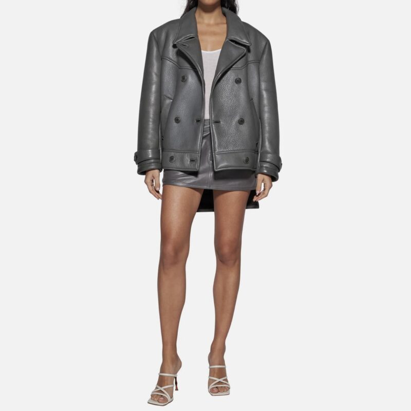 JACKET IN SKIN - GREY - Image 2