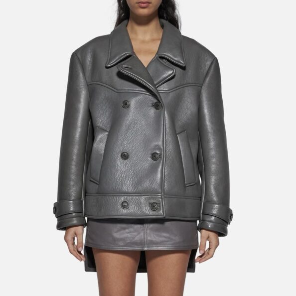 JACKET IN SKIN - GREY