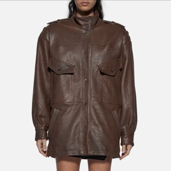 JACKET IN SKIN - BROWN