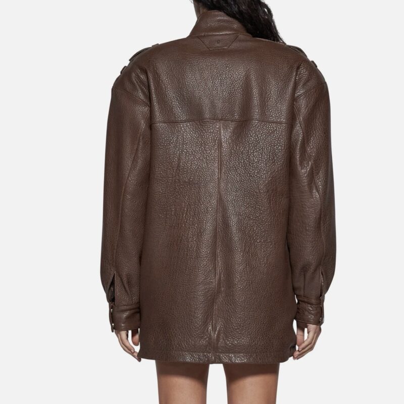 JACKET IN SKIN - BROWN - Image 3