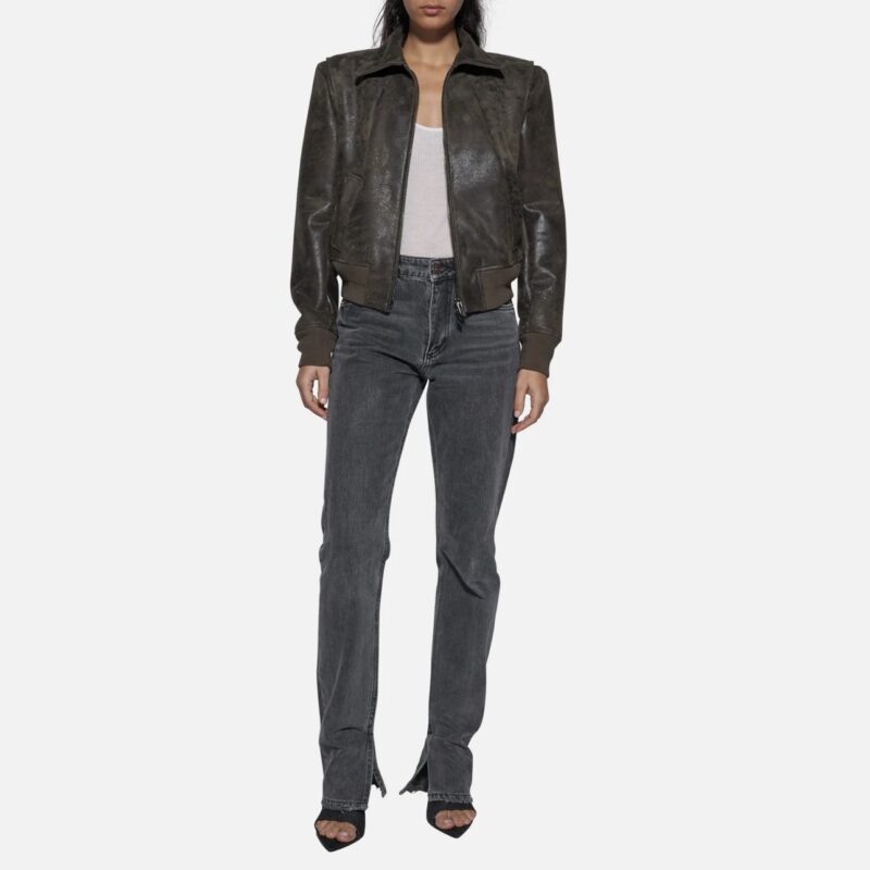 JACKET IN SKIN - ARMY - Image 2