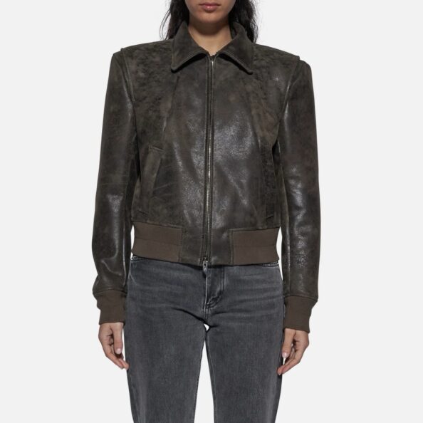 JACKET IN SKIN - ARMY