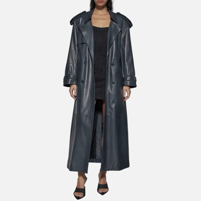 TRENCH IN SKIN - ASFALTO - Image 2