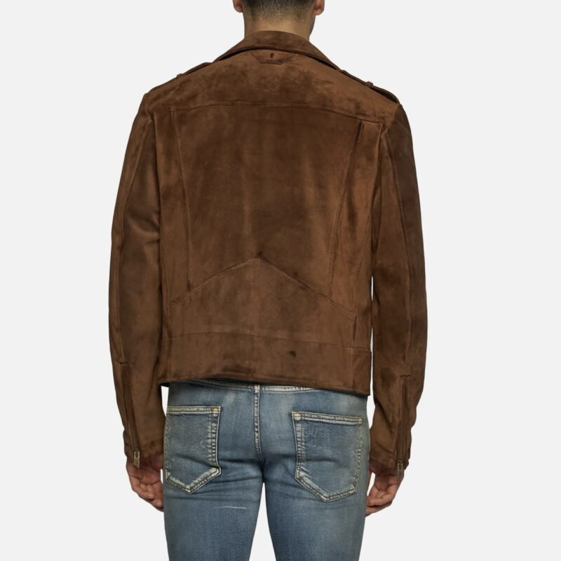 BIKER IN SUEDE - BROWN - Image 3