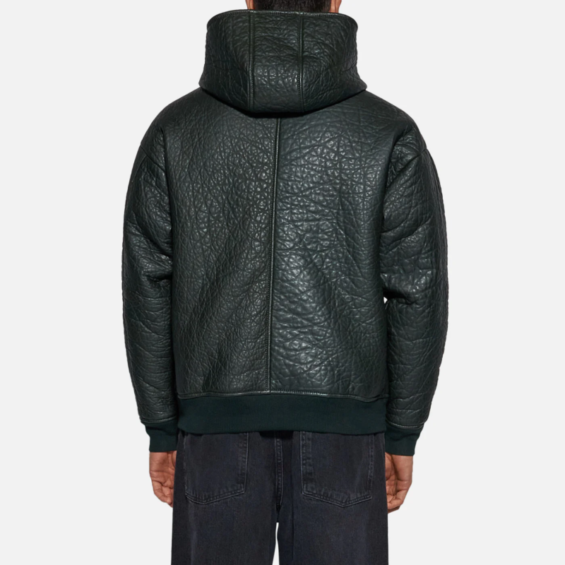 SWEATSHIRT IN SKIN - DARK GREEN - Image 3