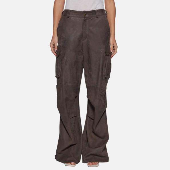 PANT IN SKIN - STONE
