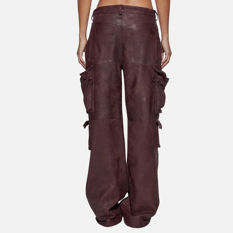 PANT IN SKIN - PRUNE - Image 3