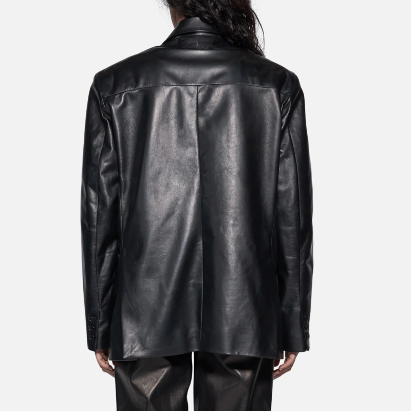 BLAZER IN SKIN - BLACK - Image 3