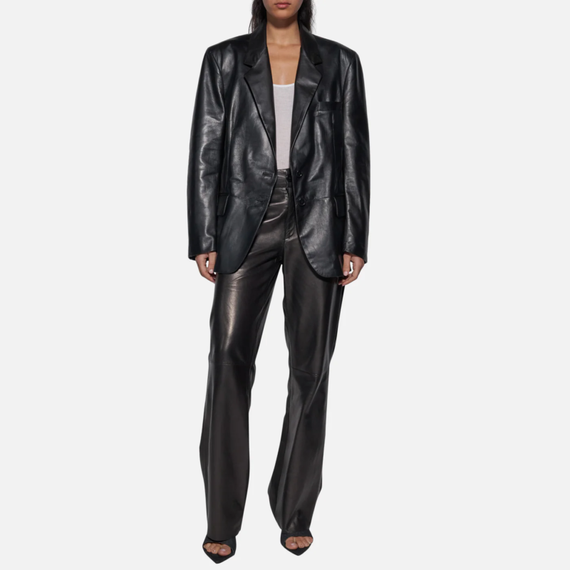 BLAZER IN SKIN - BLACK - Image 2