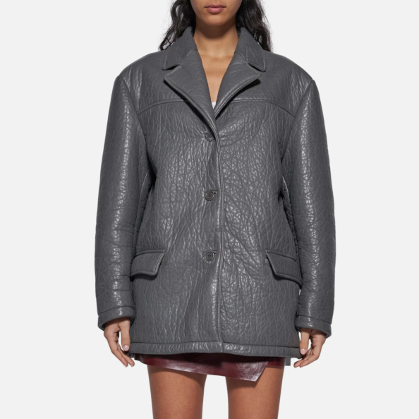 JACKET IN SKIN - GREY